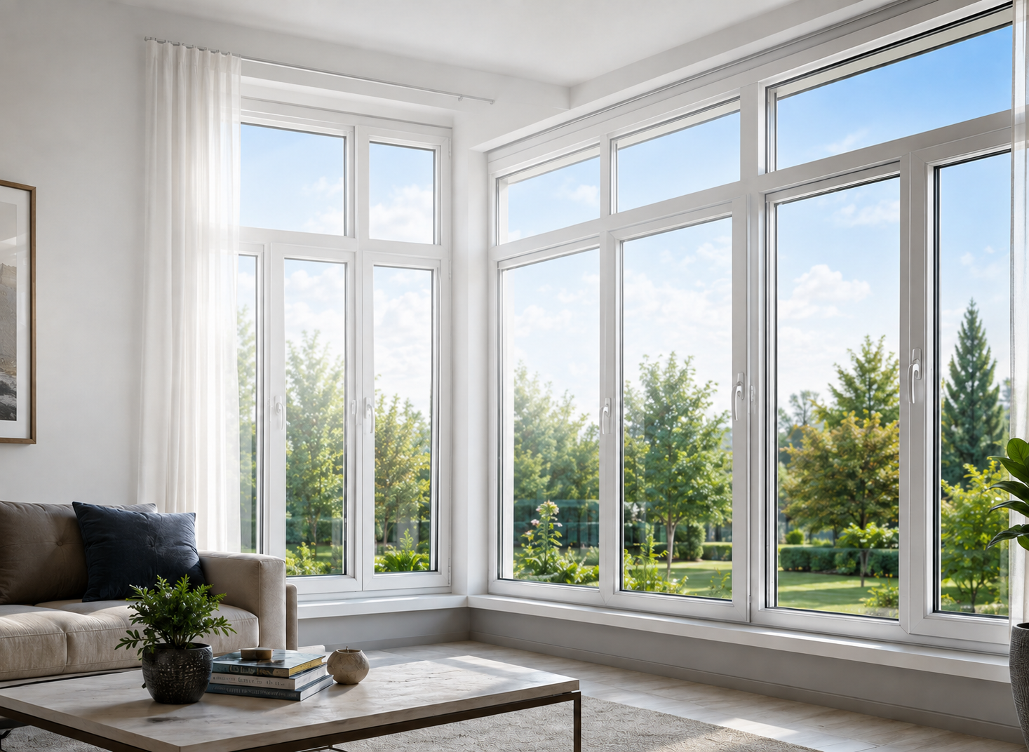 UPVC windows interior
